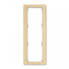 ABB Time® Arbo Outlet Frame 3x vertical (Natural Beech)